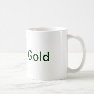 Brown-Goldkaffee-Tasse Kaffeetasse