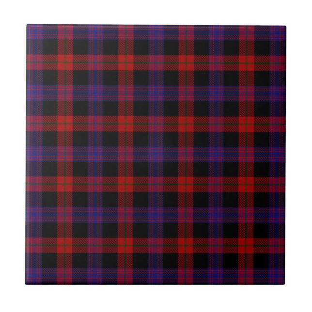 Brown Grady Tartan Fliese (Vorderseite)