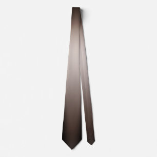 Brown Gray Gradient Mens Neck Tie Krawatte