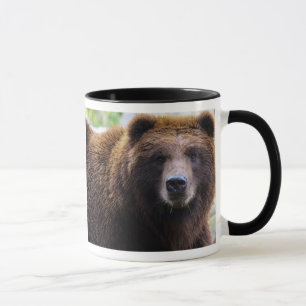 Brown-Grizzlybär Tasse