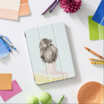 Brown Hair Top Knot Bun iPad Pro Hülle<br><div class="desc">Top Knot Sailor Streifen I von Jennifer Paxton Parker. | 138995GG</div>