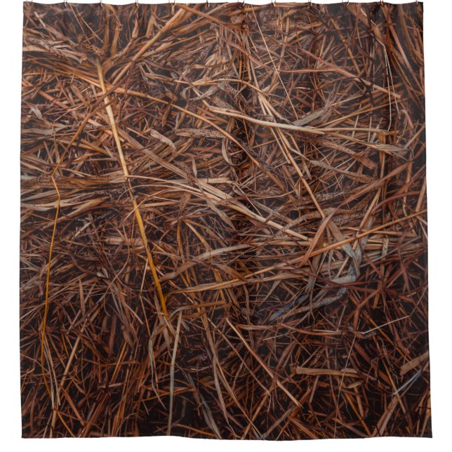 Brown hay duschvorhang (Vorderseite)