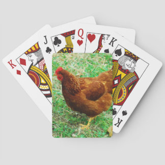 Brown Hen Spielkarten