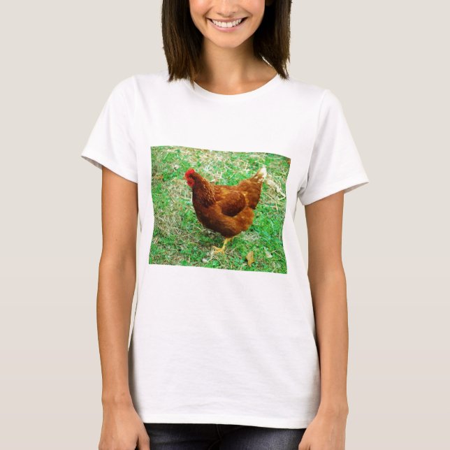 Brown Hen T-Shirt (Vorderseite)