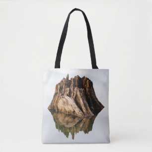 BROWN HOLZRAHMEN TASCHE