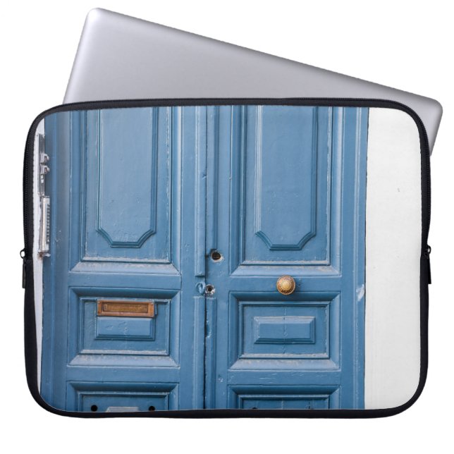 BROWN HOLZTÜREN LAPTOPSCHUTZHÜLLE (Vorderseite)