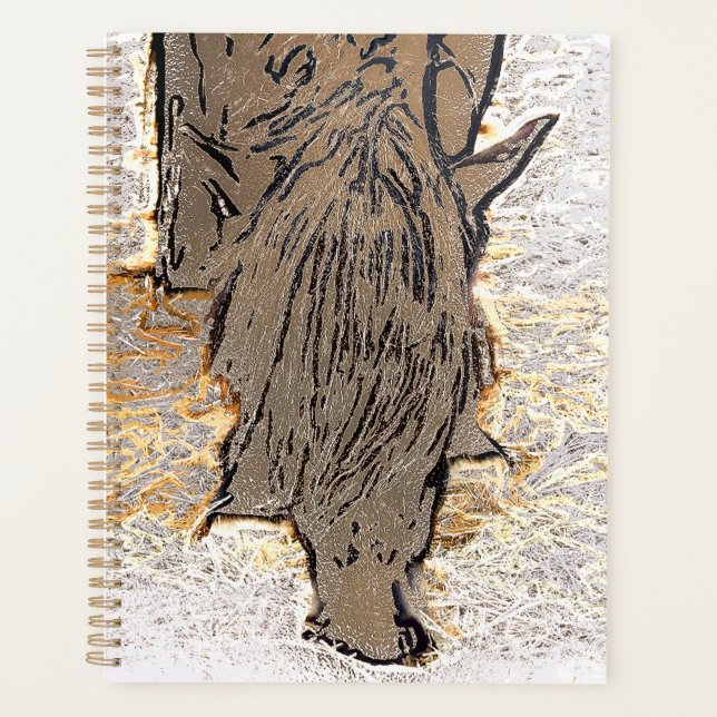 BROWN HORSE PLANER (Vorderseite)