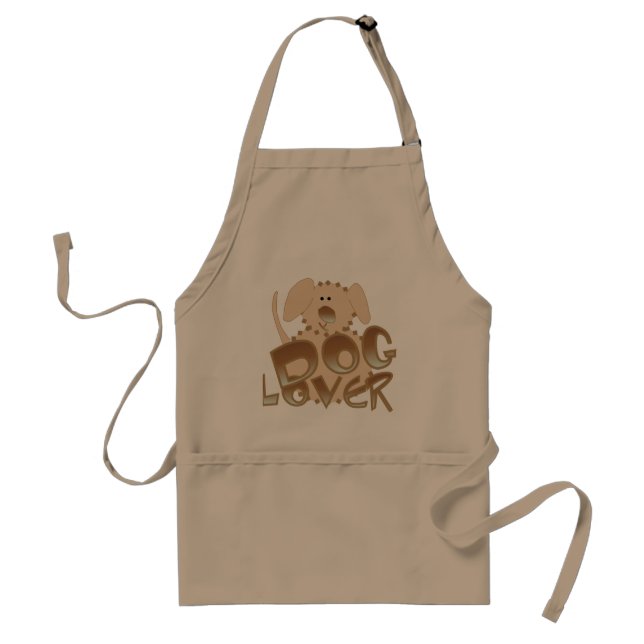 Brown-Hundeliebhaber-T-Shirts und Geschenke Schürze (Vorne)