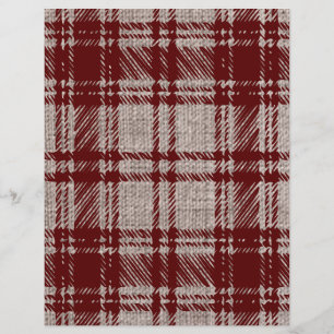 Brown Kariert Scrapbook Paper
