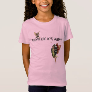 Brown Kids Liebe Fantasy T - Shirt
