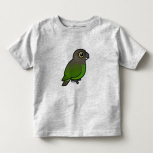 Brown-köpfiger Papagei Kleinkind T-shirt