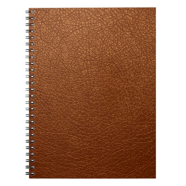 Brown Leather Notizblock (Vorderseite)