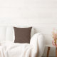 Brown-Leder-Druck-Beschaffenheits-Muster Kissen (Couch)