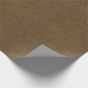 Brown-Leinwand-Beschaffenheit Geschenkpapier