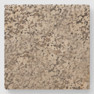 Brown Marble Gepunktet Square Stone Untersetzer