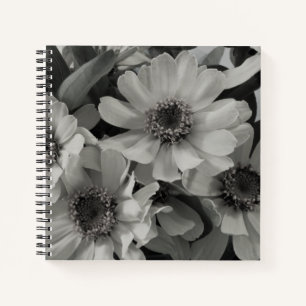Brown Mit Augen Susan Blume Notizbuch