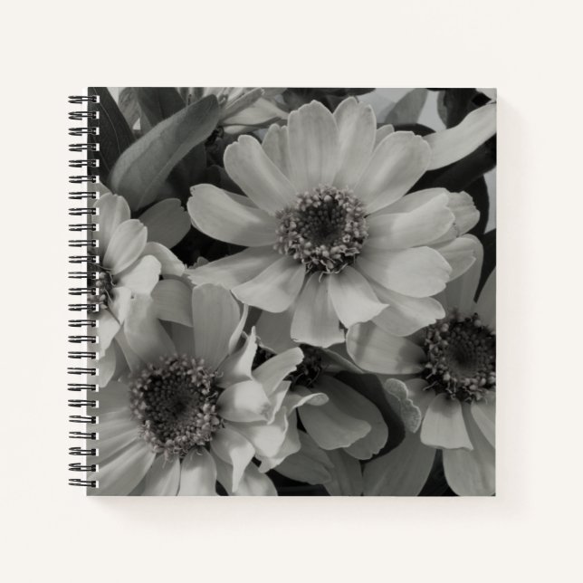 Brown Mit Augen Susan Blume Notizbuch (Vorderseite)