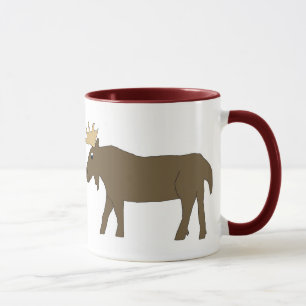 Brown Moose-Tasse Tasse