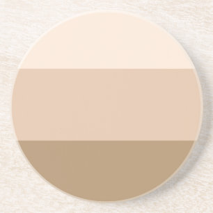 Brown Ombre Striping Getränkeuntersetzer