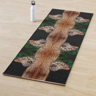 Brown Owl Butterfly Nah Natur Abstrakt Yogamatte