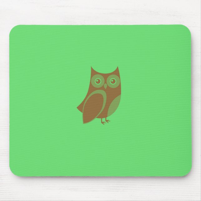 Brown Owl Mousepad (Vorne)