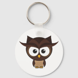 Brown Owl Schlüsselanhänger