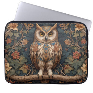 Brown Owl William Morris Inspiriert Laptopschutzhülle