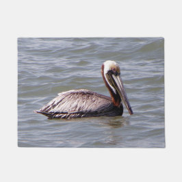 Brown Pelican Doormat Fußmatte