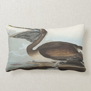 Brown Pelican from Birds of America Lendenkissen
