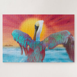 Brown Pelican ISLAND SUNSET