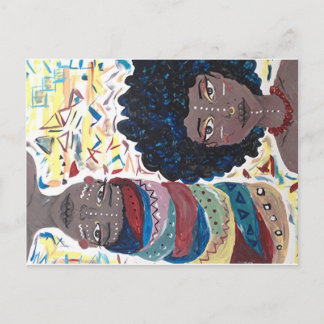 Brown Queens Postkarte