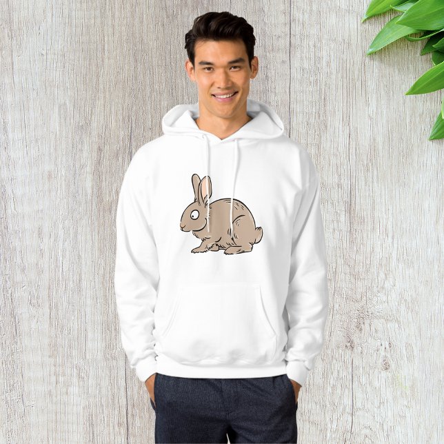 Brown Rabbit Mens Hoodie (Von Creator hochgeladen)