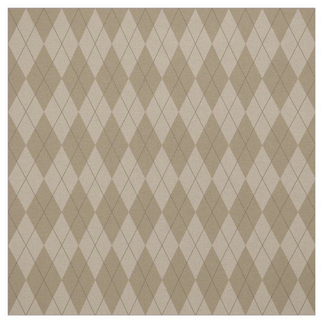 Brown-Rauten-Muster-Gewebe Stoff (Muster)