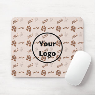 Brown Real Anwesen Geschäftsmodell Mousepad