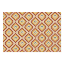 Brown Retro Earthy Wavy Retro Vintag Mitte Jahrhun