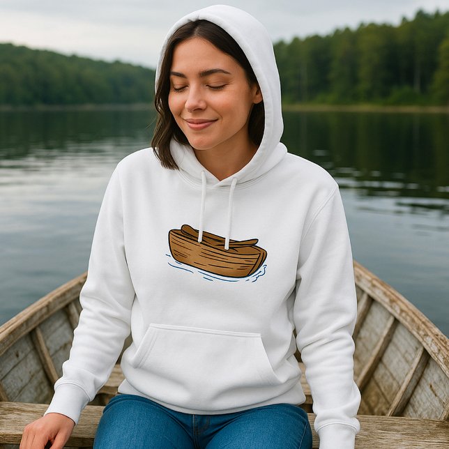 Brown Row Boat Hoodie (Von Creator hochgeladen)