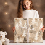 Brown Rustic Christmas Village Geschenkpapier<br><div class="desc">Machen Sie Ihren Kindertag noch außergewöhnlicher mit unserem Personalisierten Kinderwackelpapier. Es ist eine nachdenkliche Art, ihnen zu zeigen, dass das Geschenk im Inneren genauso einzigartig und hochgeliebt ist wie sie selbst. Lass die Begeisterung, ein Geschenk zu entpacken, mit unserem individuell anpassbaren Verpackungspapier zu einer wertvollen Erinnerung zu werden! Winter Wood...</div>