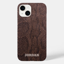 Brown Snakeskin Case-Mate iPhone Case