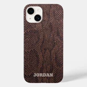 Brown Snakeskin Case-Mate iPhone Case
