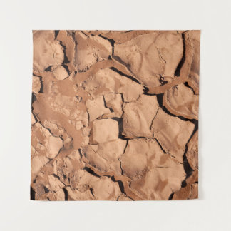 Brown soils wandteppich