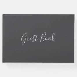 Brown Standard Guest Book | Luxuriöse Hochzeiten Gästebuch