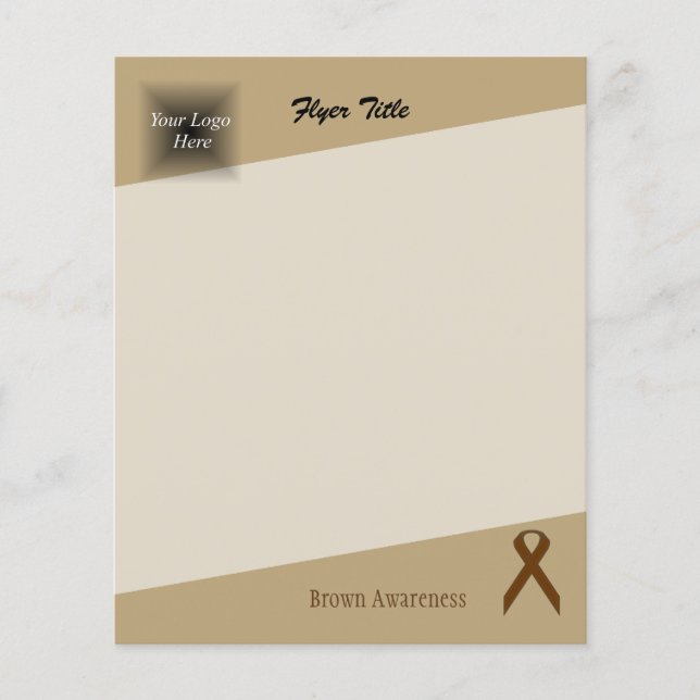 Brown Standard Ribbon von Kenneth Yoncich Flyer (Vorne)