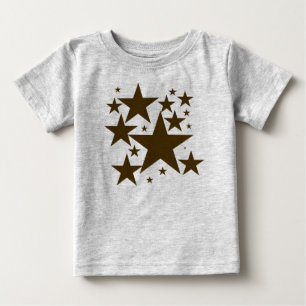 Brown Star T - Shirt