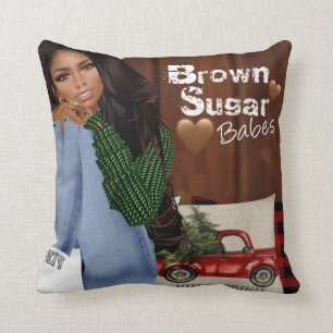 Brown Sugar Babes Pillow 1 Kissen