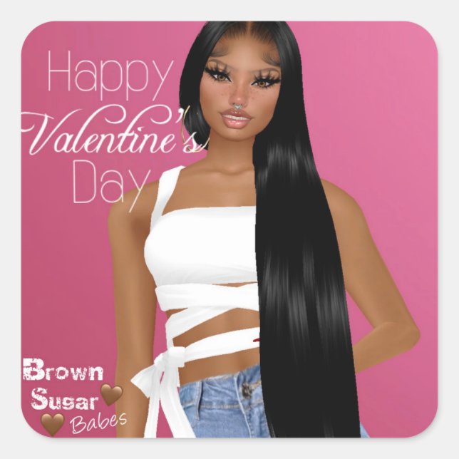 Brown Sugar Babes Stickers 10 (Vorderseite)