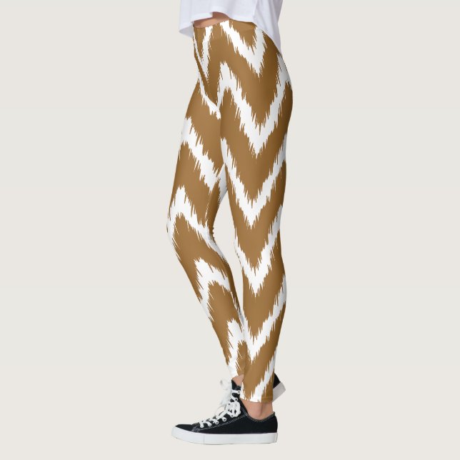 Brown Sugar Southern Hütte Chevrons Leggings (Links)