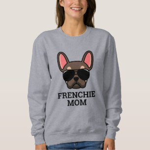 Brown Tan French Bulldog Frenchie Dog Mama Sweatshirt