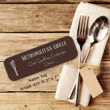 Brown Tan Spatula Restaurant Koch