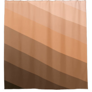Brown, TAN und Beige Duschvorhang