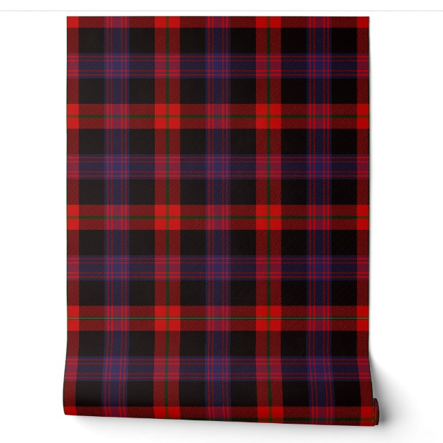 Brown Tartan Kariert Scottish Clan Tapete (Abrollen)